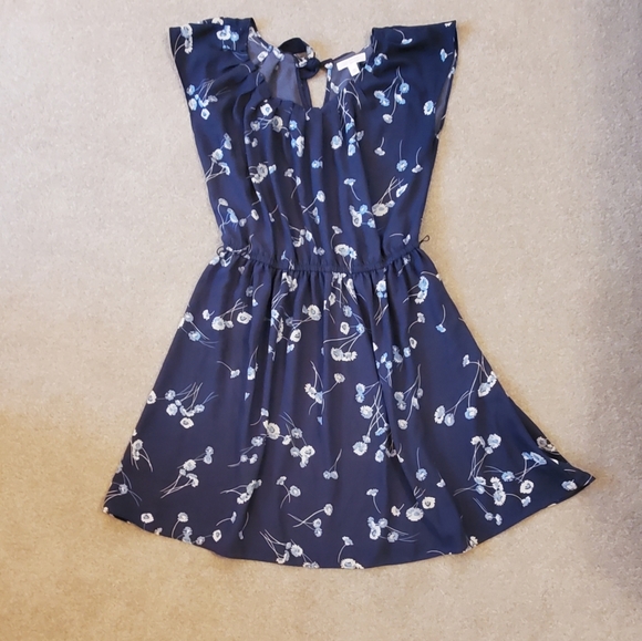 Lauren Conrad Blue Floral Dress - Picture 2 of 5